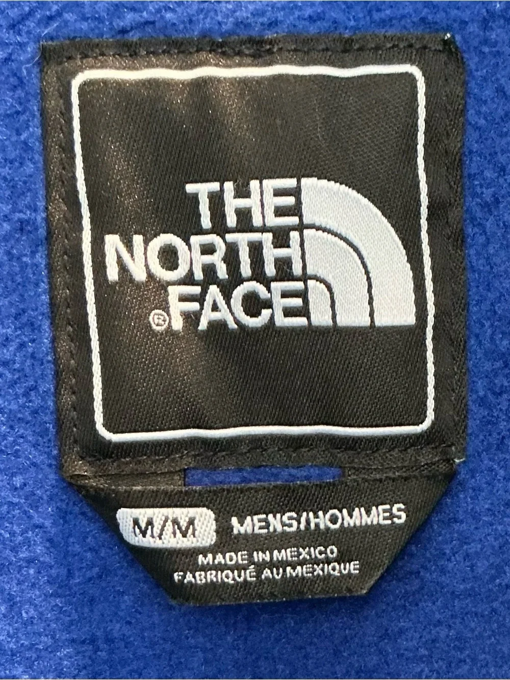 The North Face Blue and Gray Men's Performance Fleece Jacket